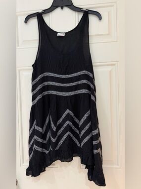 NWT Free People Black Slip/Tank
